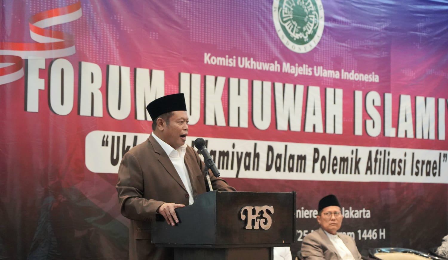 Di Forum Ukhuwah Islamiyah, Kiai Marsudi Soroti Pentingnya Persatuan Bela Palestina