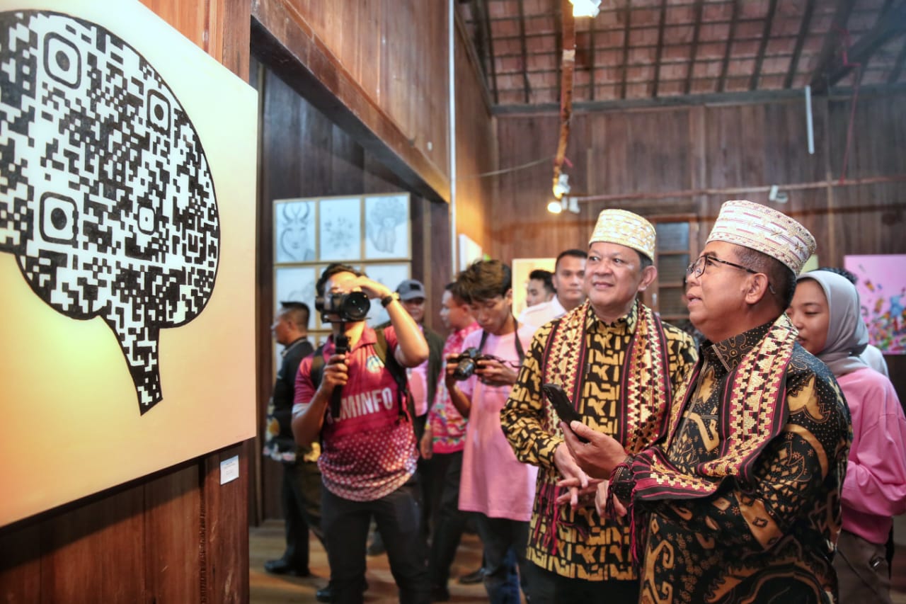 Pj. Gubernur Samsudin Buka Tubaba Art Festival ke-8 di Amphitheater Kota Budaya Uluan Nughik, Tulang Bawang Barat