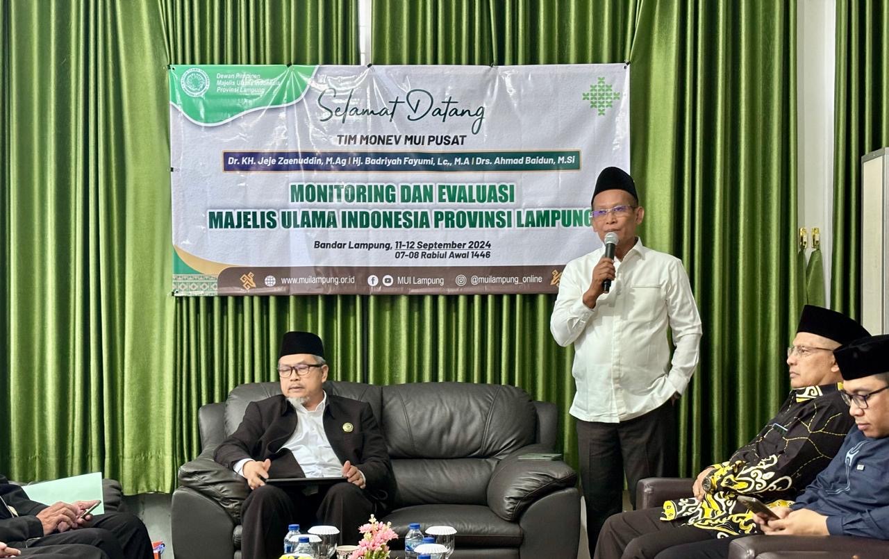 Kolaborasi Strategis: MUI Lampung Sambut Tim Monev dari MUI Pusat