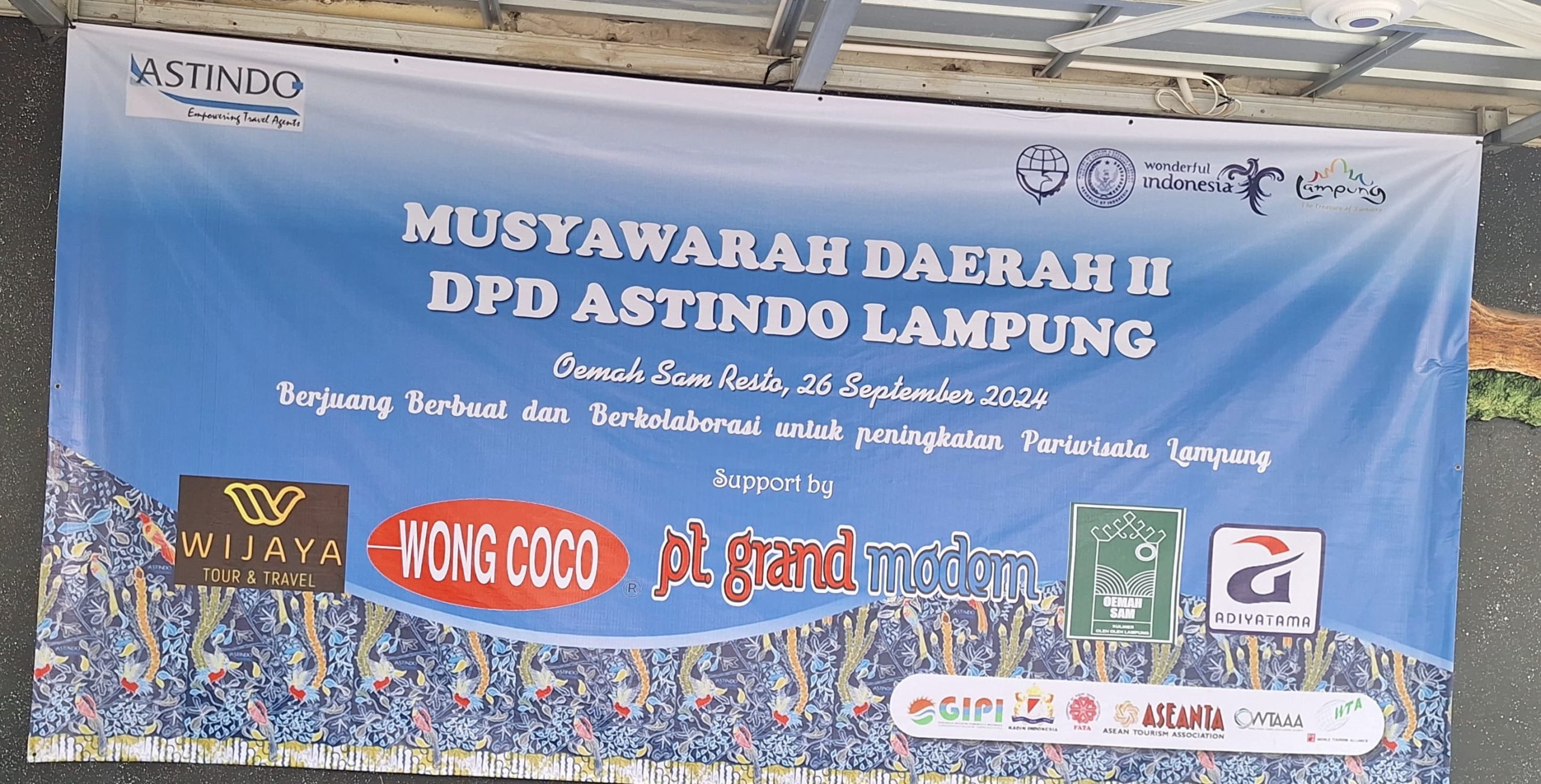 Musyawarah Daerah II DPD Astindo Lampung: Bersinergi untuk Pariwisata yang Lebih Baik