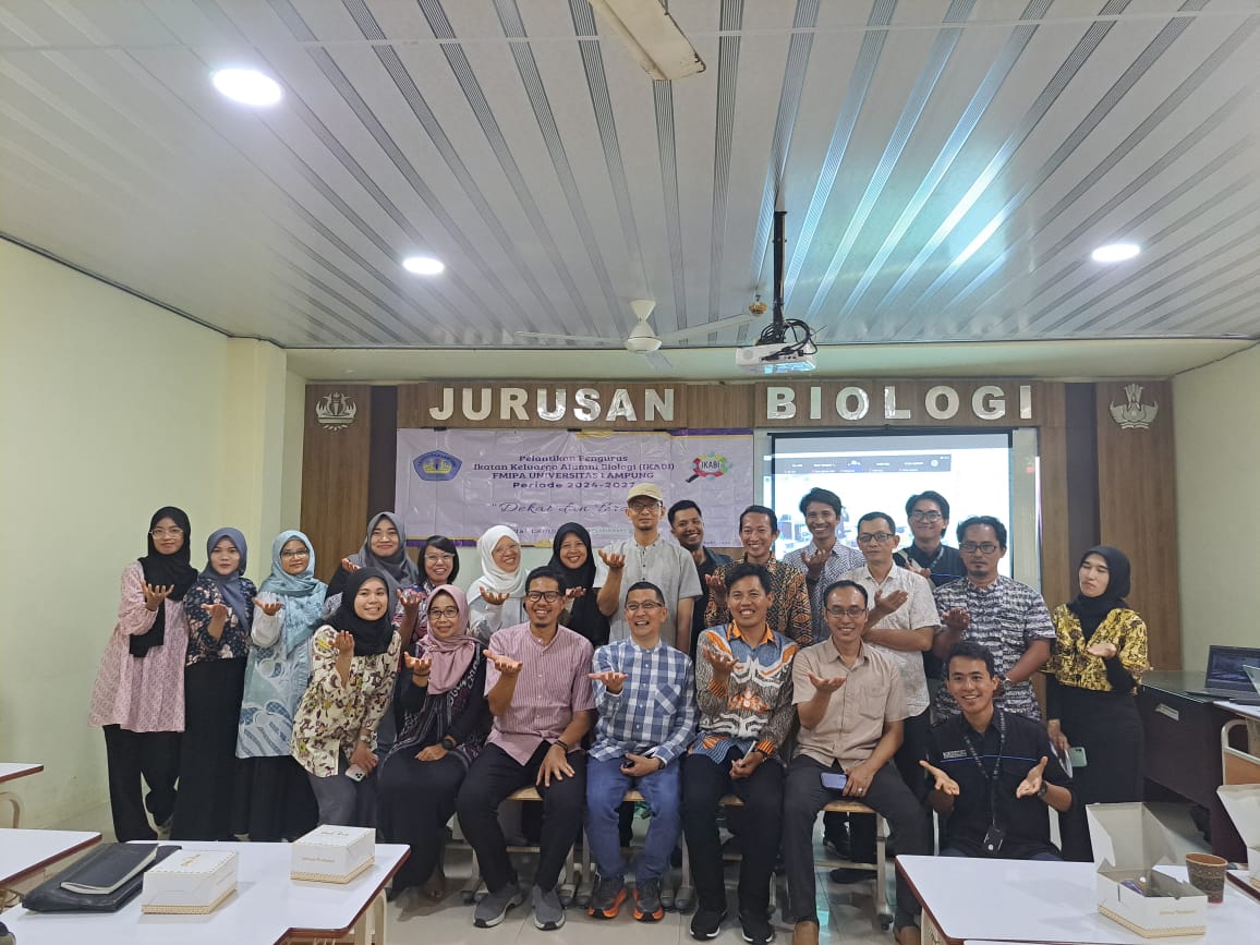 Pengurus Baru IKABI Periode 2024-2027 Resmi Dilantik: Perkuat Sinergi Alumni untuk Kemajuan Biologi Unila