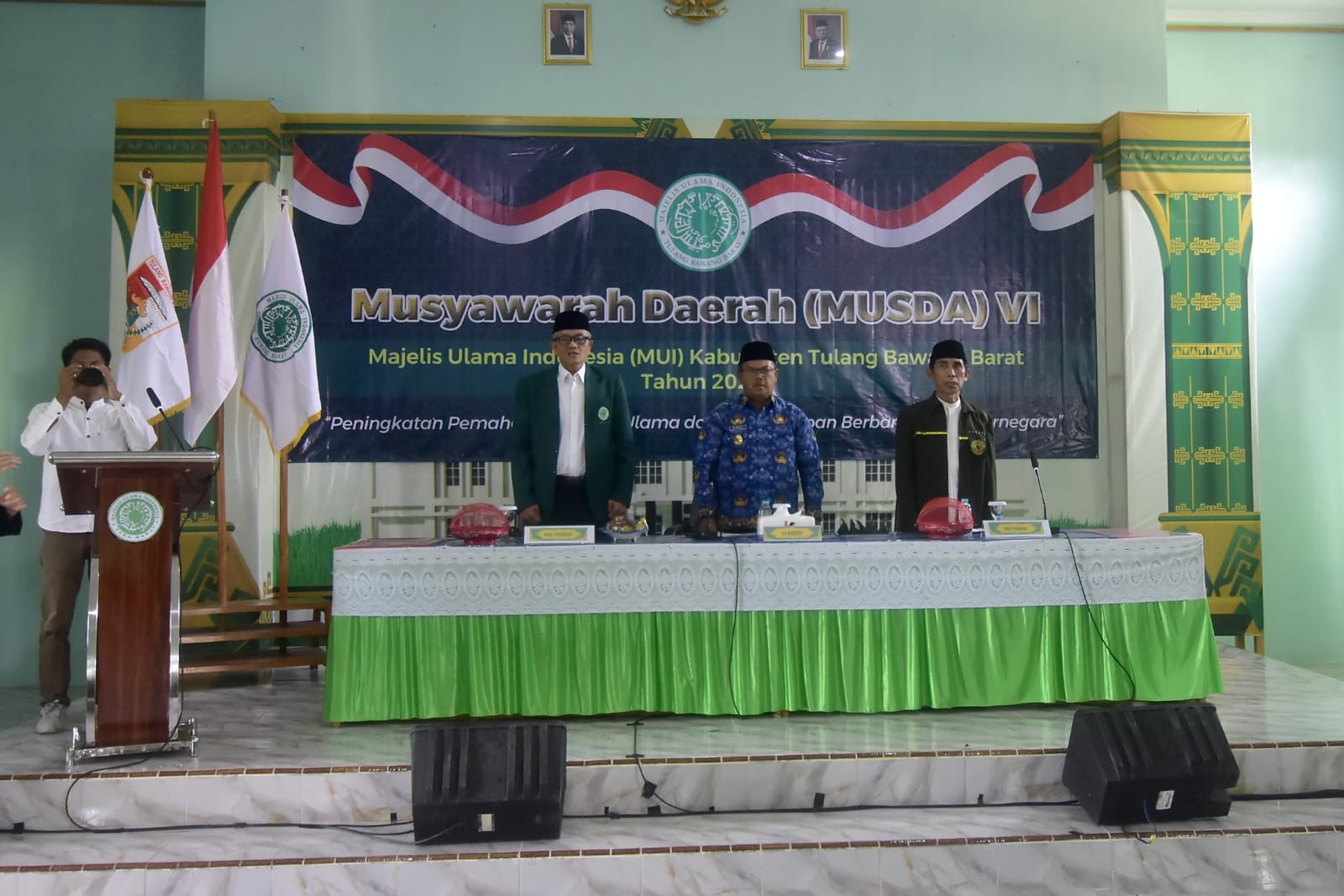 KH. M. Makrus Ali terpilih sebagai Ketua Umum MUI Tulang Bawang Barat