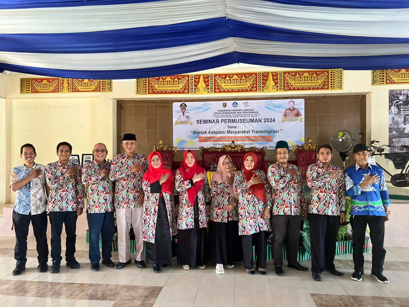 Seminar Permuseuman 2024 Bahas Bentuk Adaptasi Masyarakat Transmigrasi di Lampung