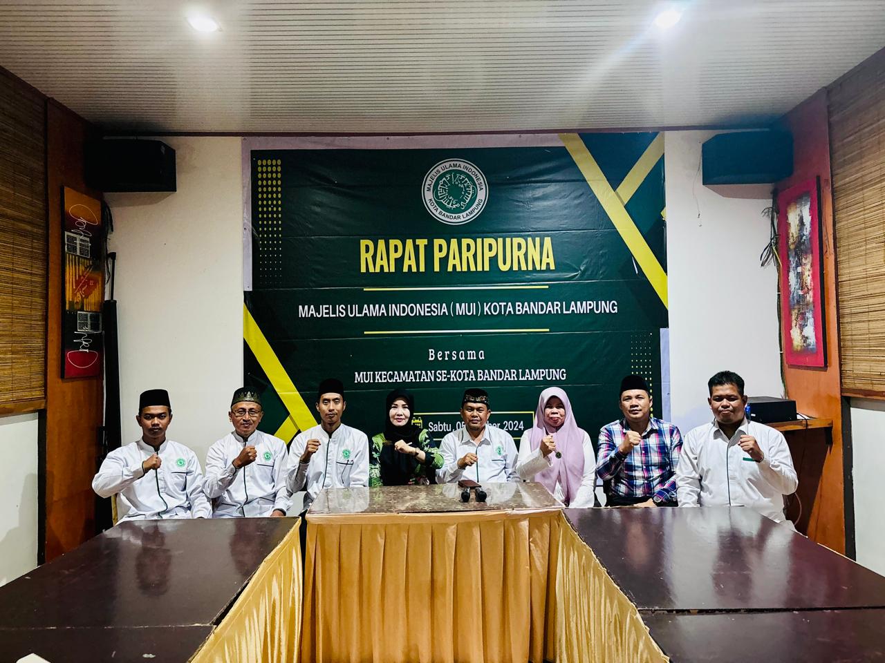 MUI Bandar Lampung Gelar Rapat Paripurna, Pererat Silaturahmi dan Konsolidasi Keumatan