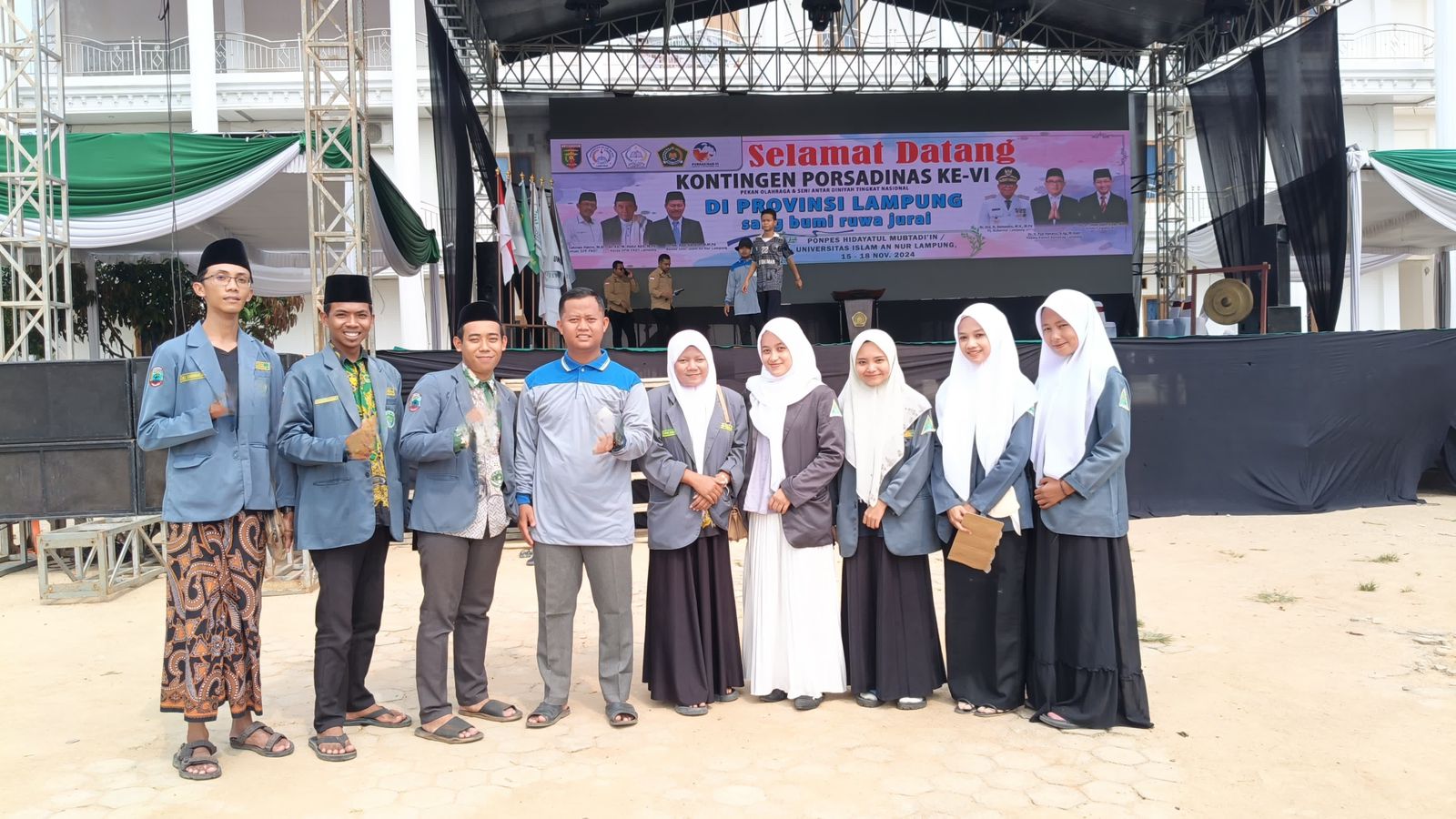 PC IPNU IPPNU Lampung Selatan Sukseskan PORSADINAS di Universitas Islam An-Nur Lampung