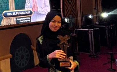Musarika Musdatulia Juara 1 MTQ Provinsi Lampung 2024, Tunjukkan Dedikasi dalam Tilawah Al-Qur’an