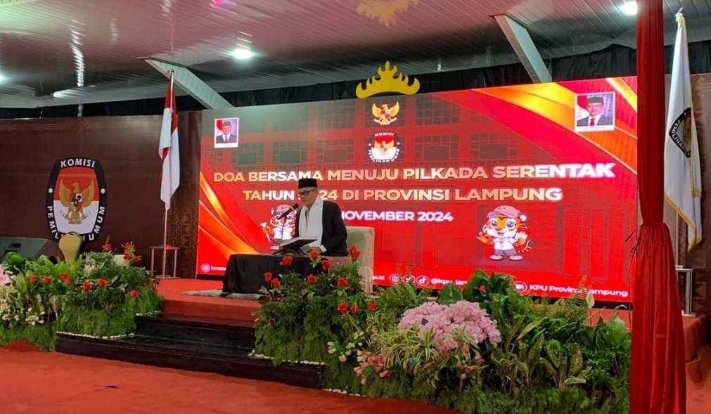 KPU Provinsi Lampung Gelar Doa Bersama Sambut Pilkada Serentak 2024
