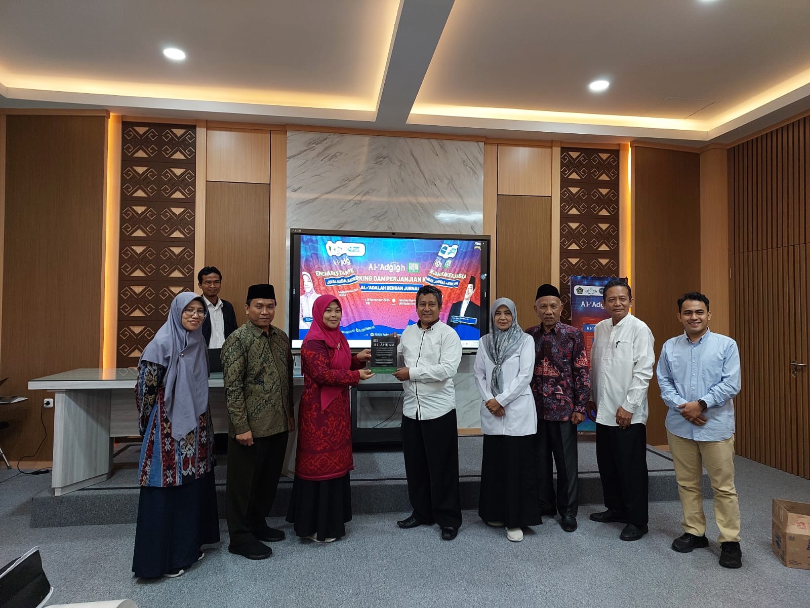 Jurnal al-‘Adalah dan Jurnal al-Ahkam Perkuat Kolaborasi Lewat Benchmarking dan Kerjasama