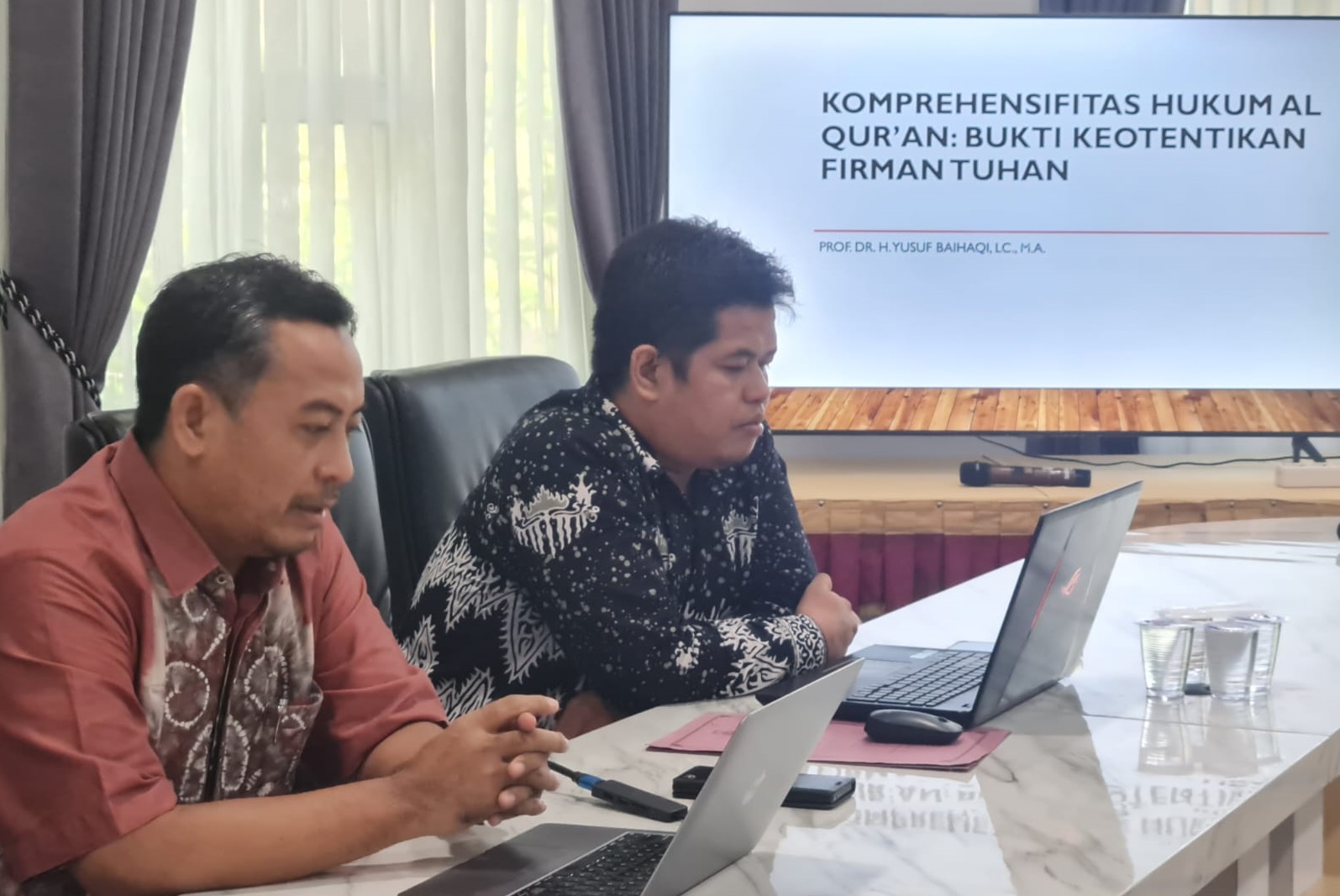Diskusi Dosen Seri 2: Prof. Yusuf Baihaqi Jelaskan Bukti Keotentikan Firman Tuhan dalam Hukum Al-Qur’an