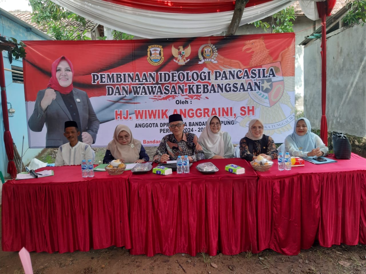 Sosialisasi Pembinaan Ideologi Pancasila dan Wawasan Kebangsaan Anggota DPRD Kota Bandar Lampung