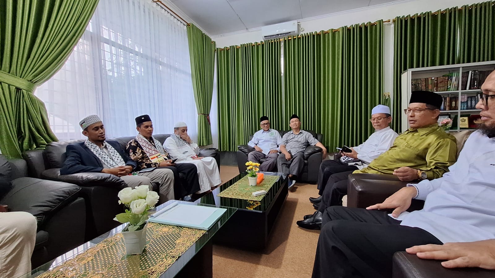 Ulama Palestina, Prof. Dr. Mahmoud Anbar Kunjungi MUI Lampung