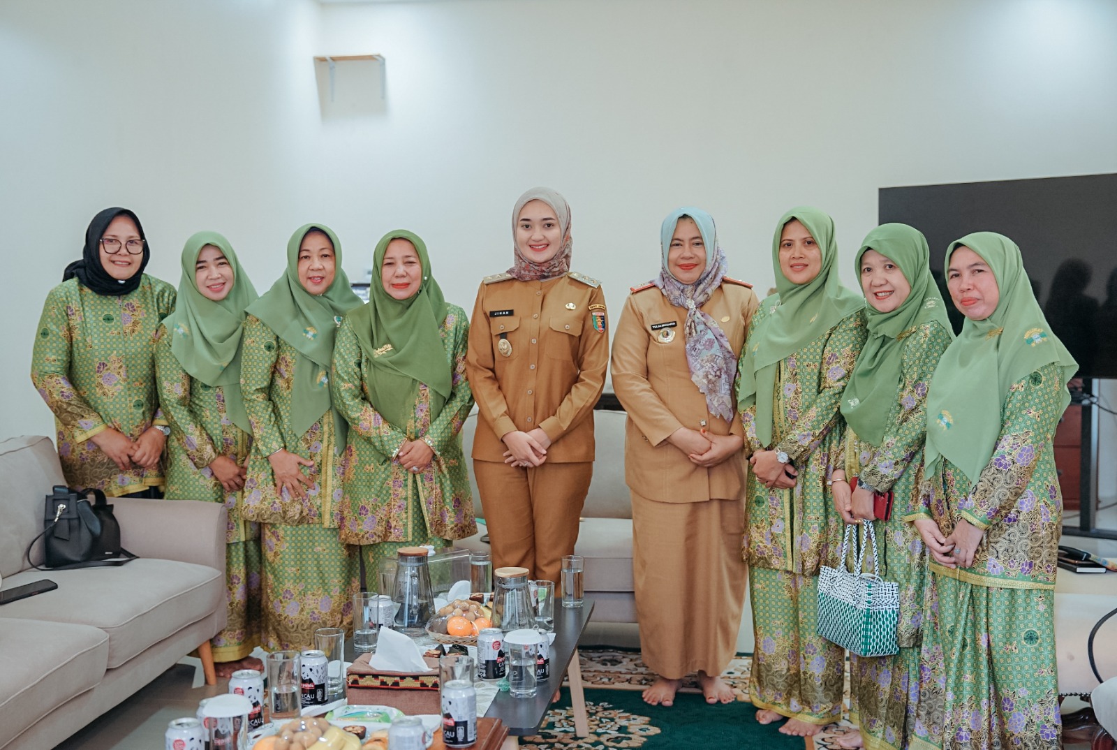 Wagub Jihan Terima Kunjungan PW Muslimat NU Jelang Harlah ke-79