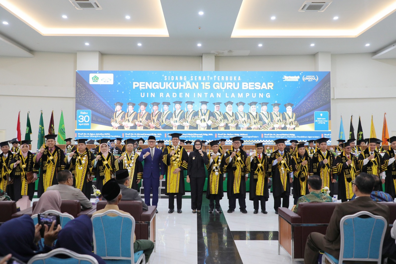 Wagub Jihan Nurlela: Guru Besar UIN adalah Pilar Kemajuan Intelektual dan Spiritual Lampung
