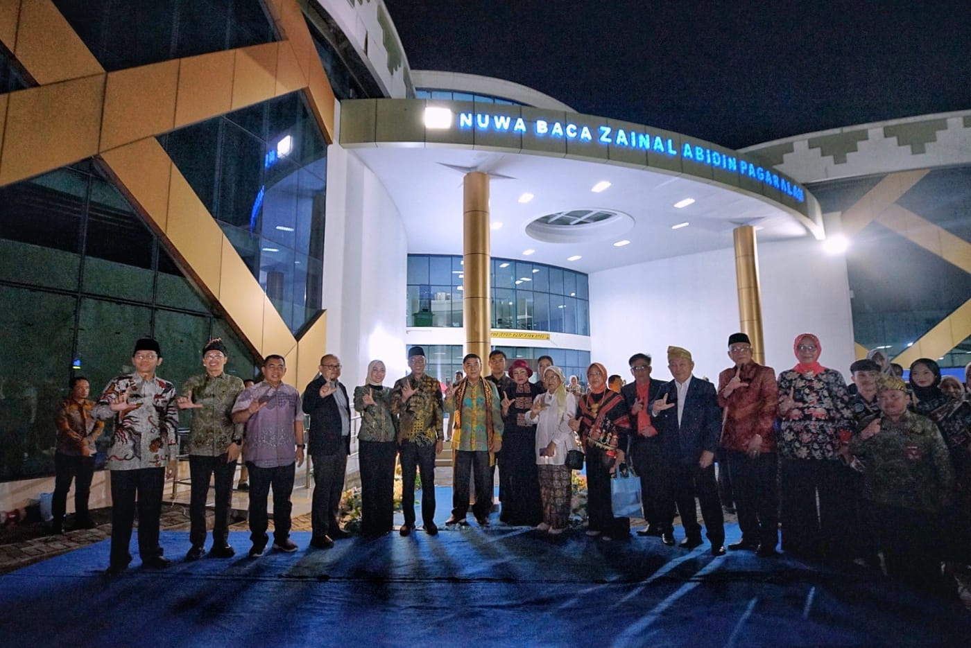 Gubernur Mirza Resmikan Nuwa Baca Zainal Abidin Pagar Alam: Jejak Abadi Sang Founding Father Lampung