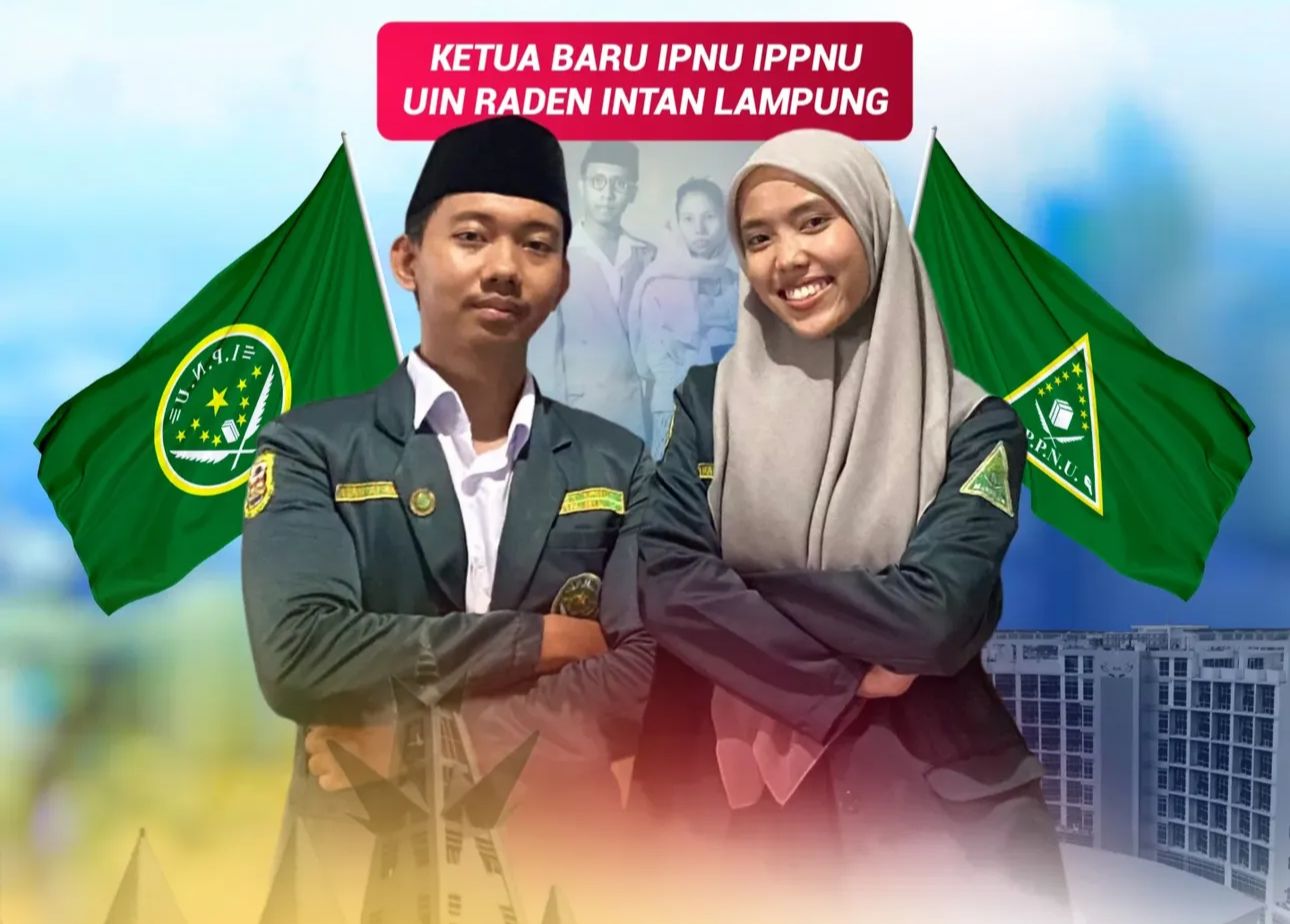 Daniel Irvandi dan Hafizka Nahkodai PKPT IPNU-IPPNU UIN Raden Intan 2025