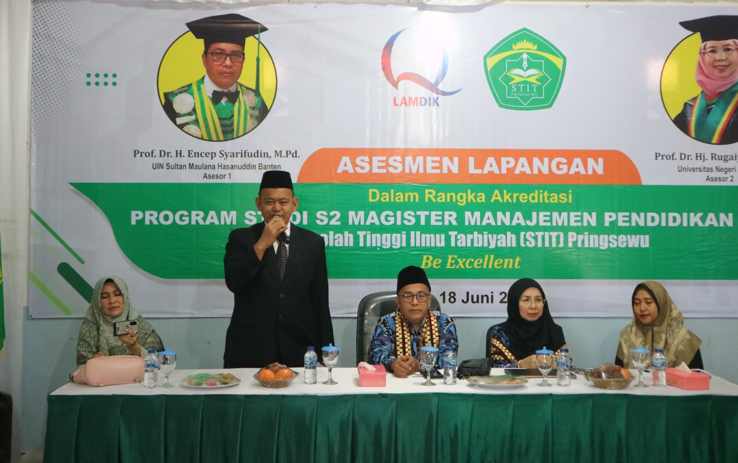 STIT Pringsewu Gelar Asesmen Lapangan Prodi S2 MPI