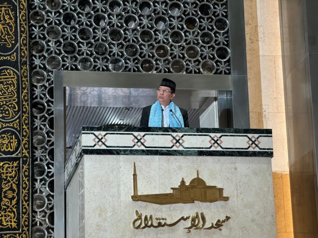 Rektor UIN Raden Intan Lampung Sampaikan Khutbah Idul Adha di Masjid Istiqlal Jakarta