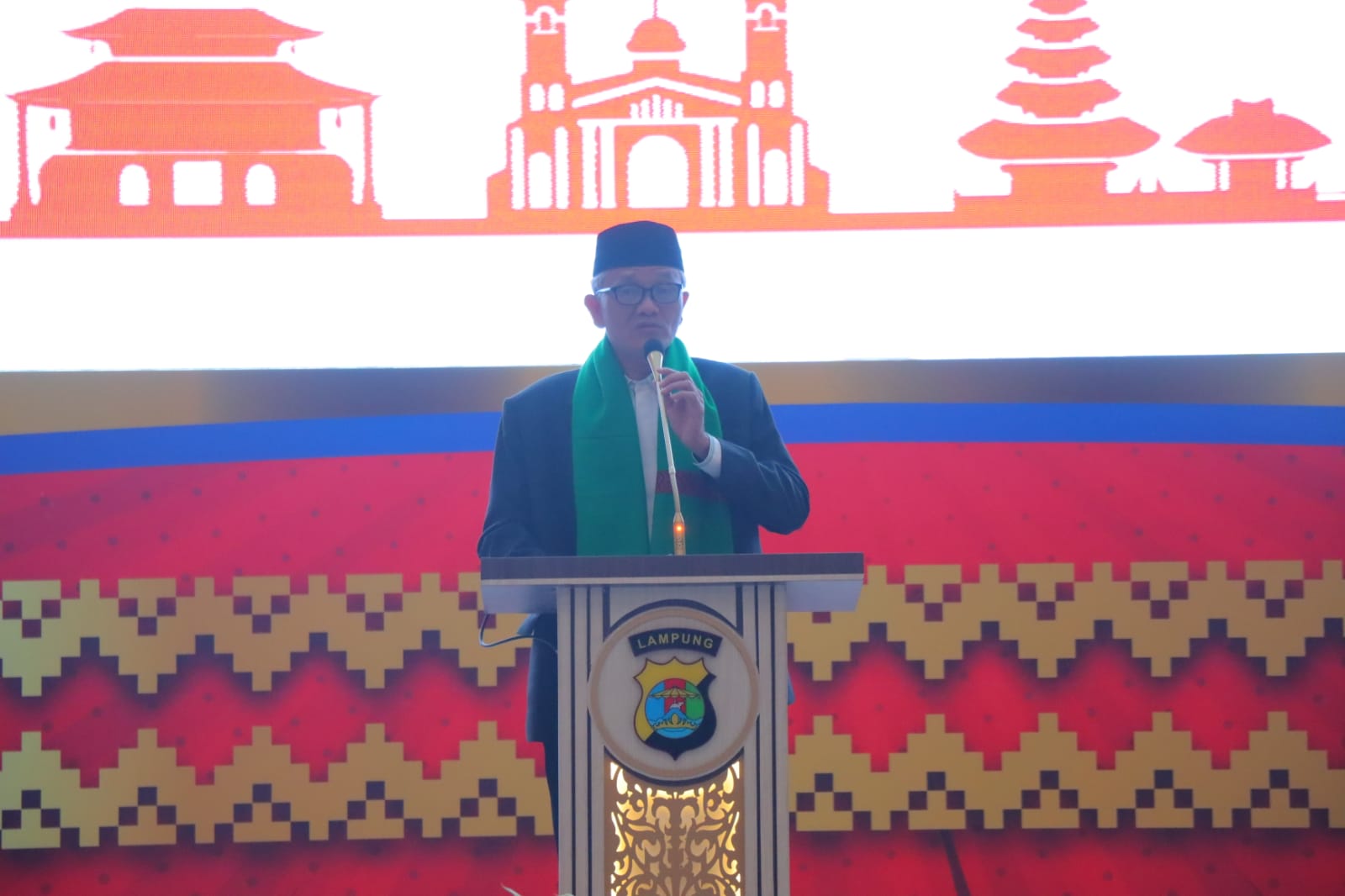 Do’a Lintas Agama dan Tausiyah Ketua MUI Provinsi Lampung Warnai Peringatan Hari Bhayangkara ke-79 di Mapolda Lampung