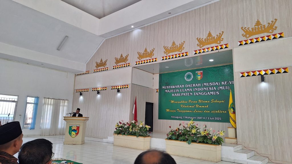 Pesan Ketum MUI Lampung di MUSDA VI MUI Tanggamus: Jadilah Bagian dari Terselenggaranya Kebaikan