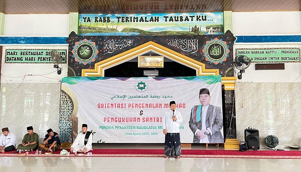 Orientasi Pengenalan Ma’had Raudlatul Muta’allimin Kasui Way Kanan Tahun Ajaran Baru