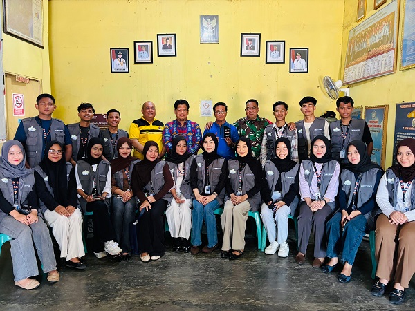 Penarikan Mahasiswa KKN UIN Raden Intan Lampung di Kelurahan Keteguhan, Lurah Sampaikan Apresiasi