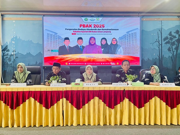Hari Pertama PBAK Fakultas Syariah Semangat Baru Menyongsong Perjalanan Akademis