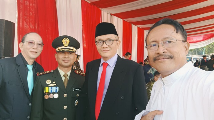 Ketua MUI Lampung Hadiri Upacara Peringatan HUT ke-80 TNI di Lapangan Korpri Komplek Kantor Gubernur Lampung
