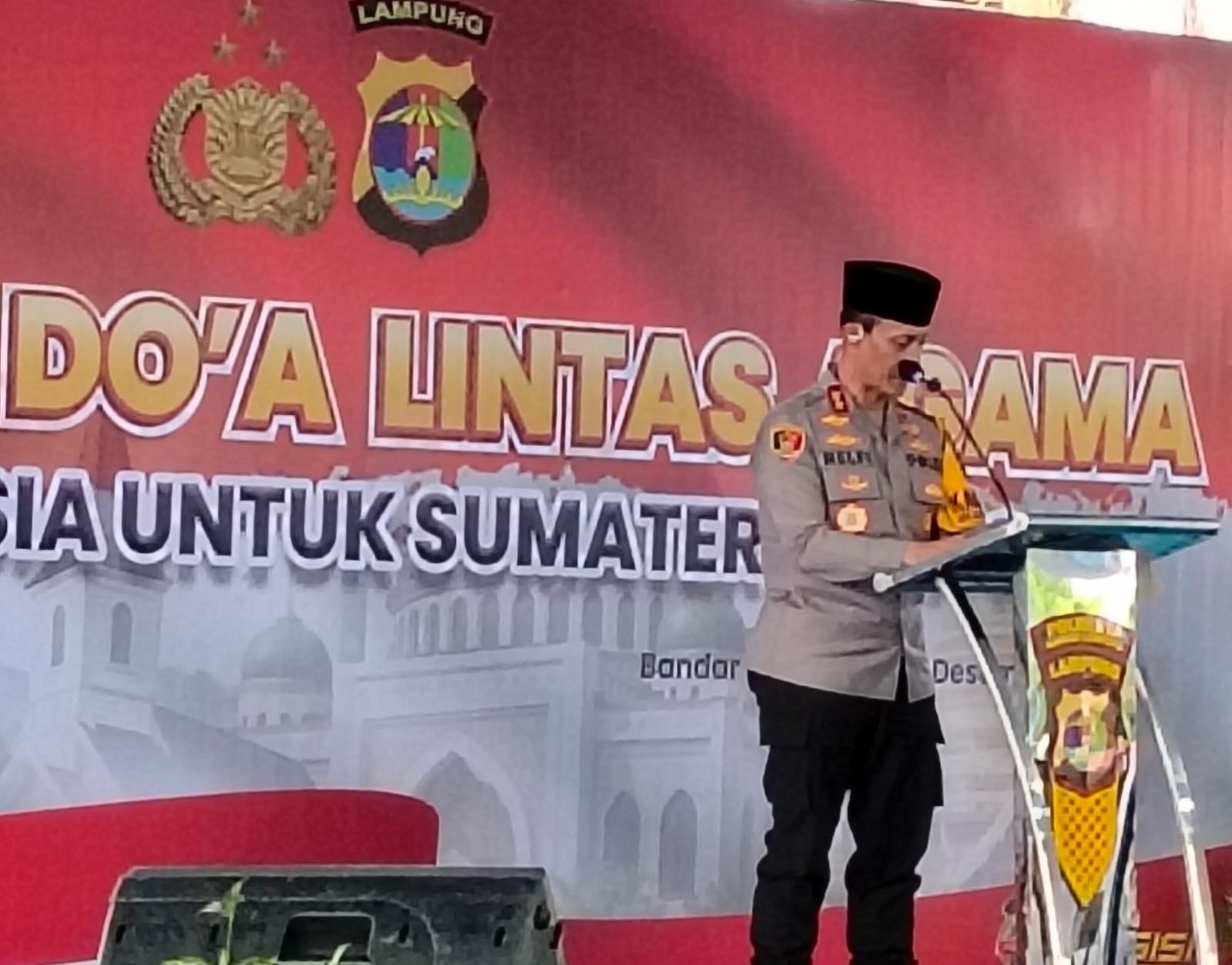 POLDA LAMPUNG GELAR “HARMONI DO’A LINTAS AGAMA” SAMBUT TAHUN BARU 2026