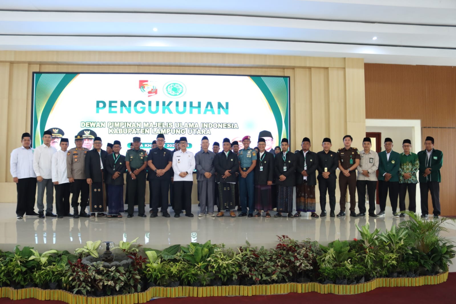 Sinergi Ulama dan Umara Menguat, MUI Lampung Utara Resmi Dikukuhkan untuk Periode 2026–2031