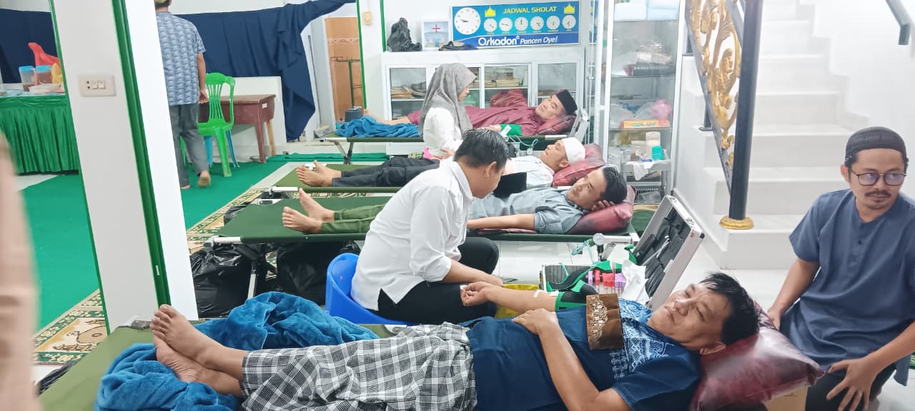 Masjid Darul Hidayah dan PMI Gelar Sosialisasi serta Aksi Donor Darah di Bulan Ramadhan