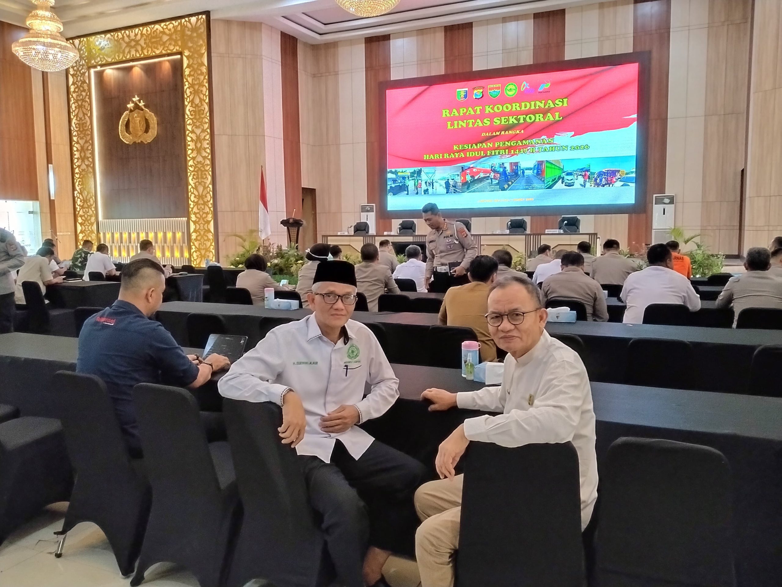FKUB dan MUI Lampung Hadiri Rakor Lintas Sektoral Operasi Ketupat Krakatau 2026
