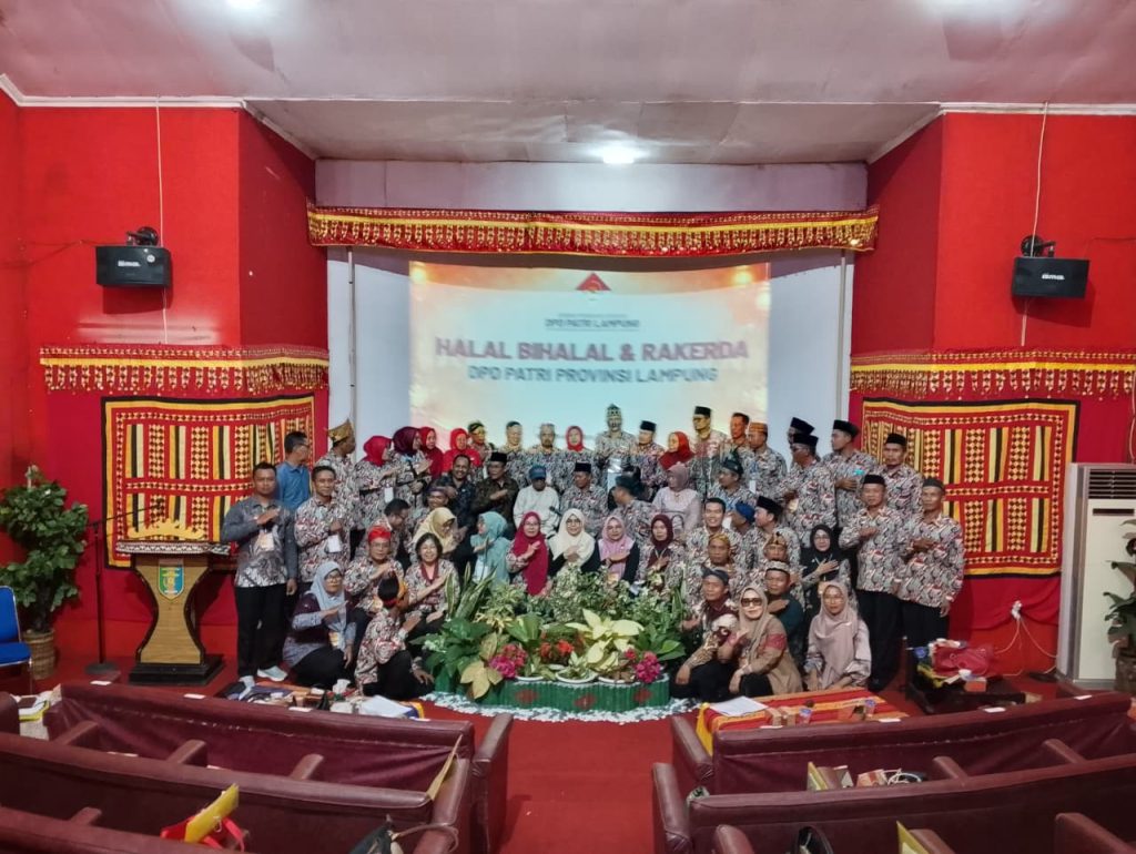 DPD PATRI Provinsi Lampung Selenggarakan Halal Bihalal, Santunan dan Rakerda