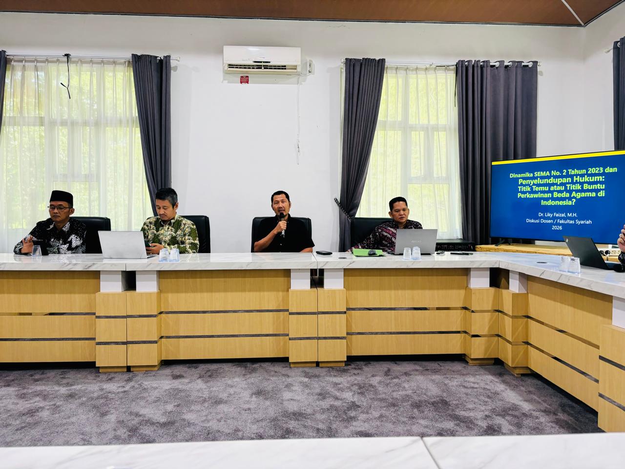 Diskusi Seri 16 Fakultas Syari’ah UIN RIL Mengupas Tuntas Dinamika SEMA No. 2 Tahun 2023 