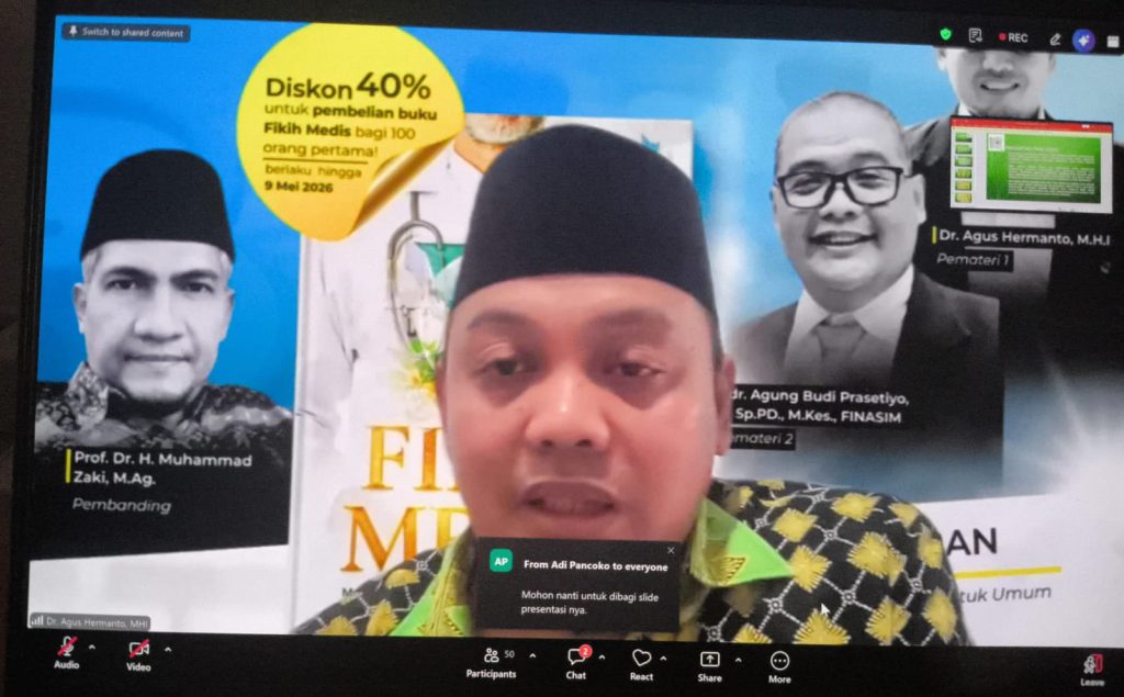 Bedah Buku “Fikih Medis” Hadirkan Pakar dan Dihadiri Beragam Ilmuan