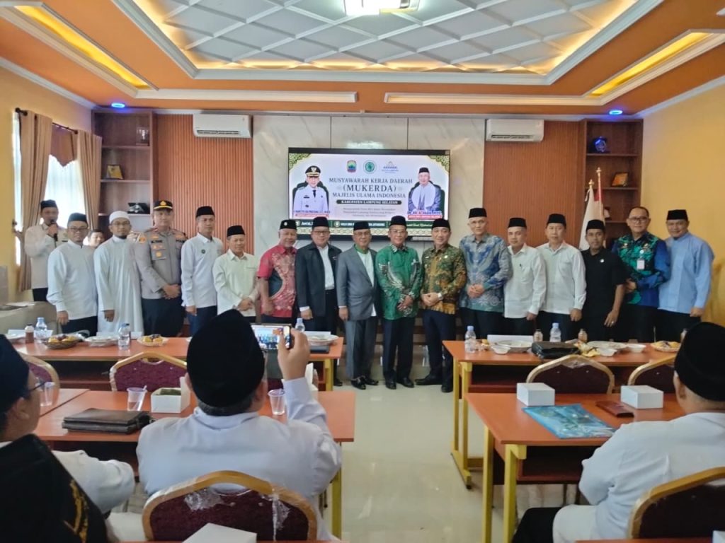 MUI Kabupaten Lampung Selatan Gelar Mukerda rumuskan Program Kerja dan Rekomendasi Strategis