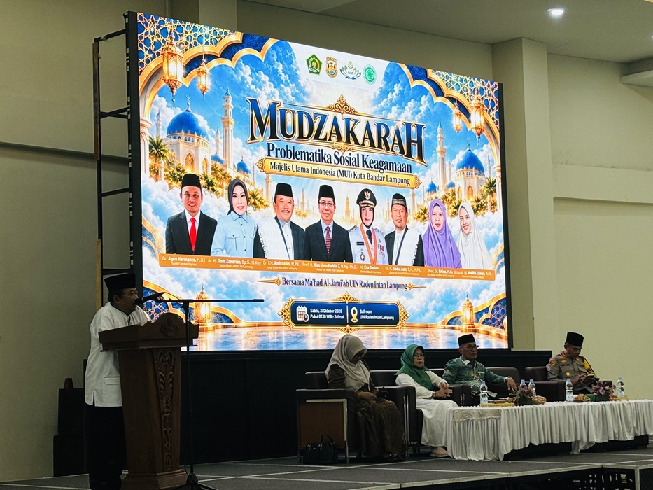 MUI Bandar Lampung Gelar Muzakarah Problematika Sosial Keagamaan, Perkuat Sinergi Ulama dan Pemerintah Hadapi Persoalan Umat