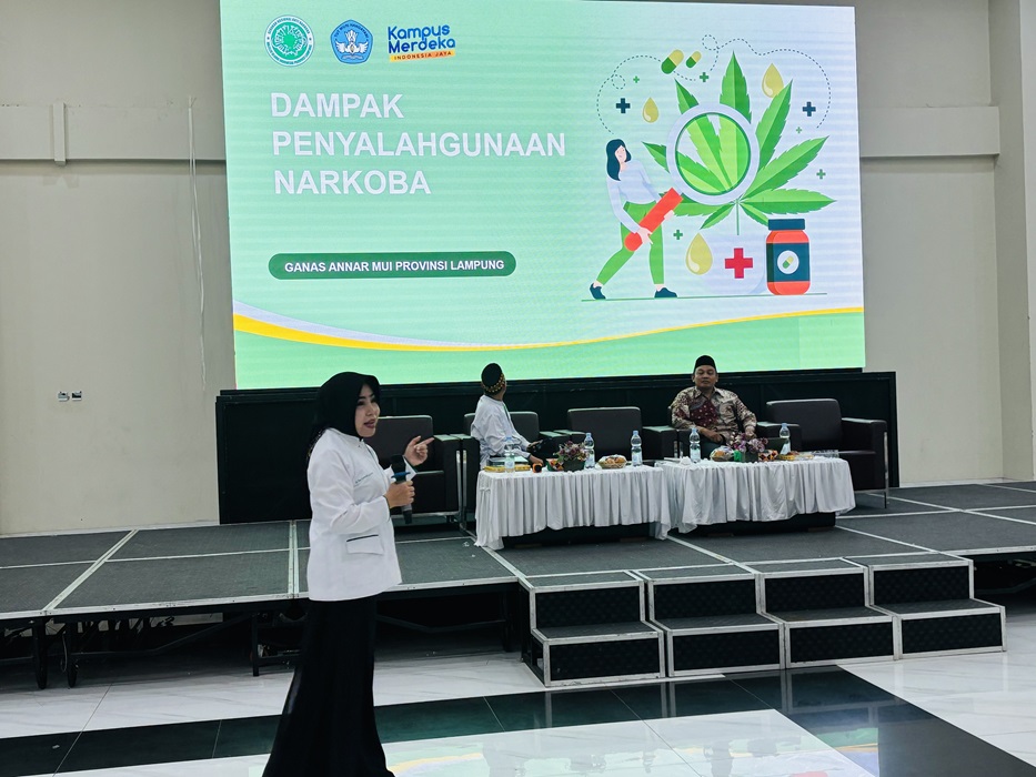 dr. Zam Ketua Ganas Annar MUI Lampung Soroti Bahaya Narkoba bagi Akal, Keluarga, dan Masa Depan Generasi