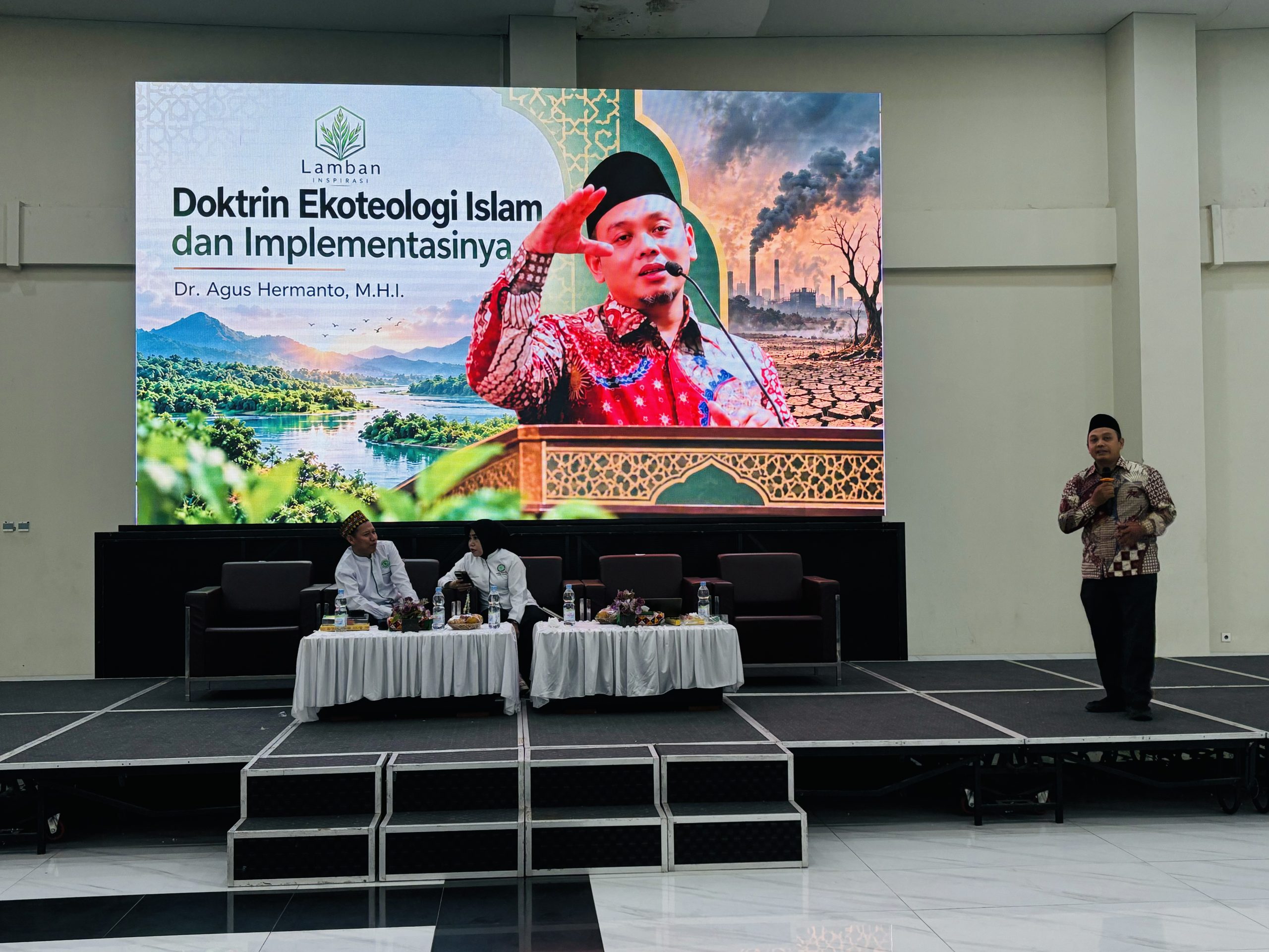 Dr. Agus Hermanto, MHI Paparkan Doktrin Ekoteologi Islam dalam Muzakarah MUI Kota Bandar Lampung